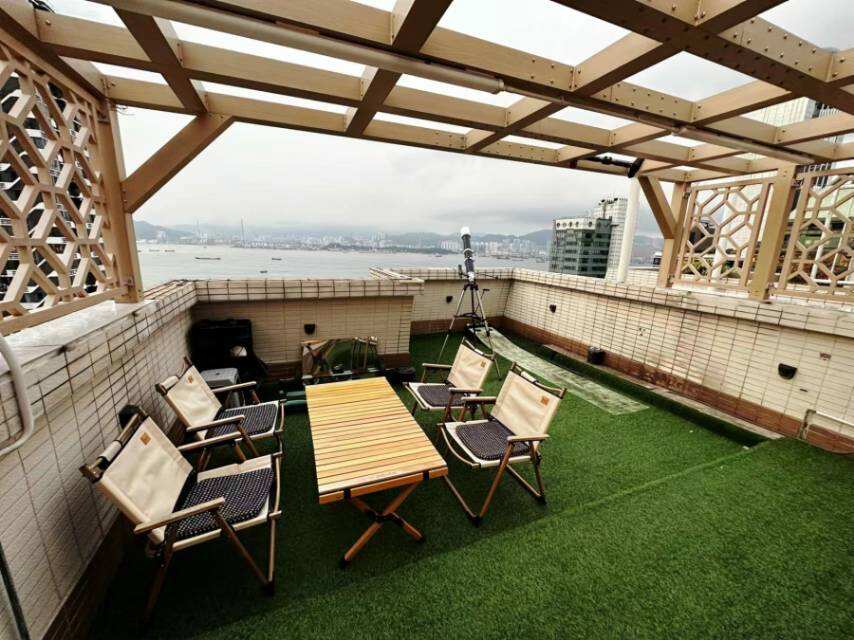 HKU/西营盘 顶层公寓 招室友 租客厅 拎包入住 私家海景健身房 Party Room