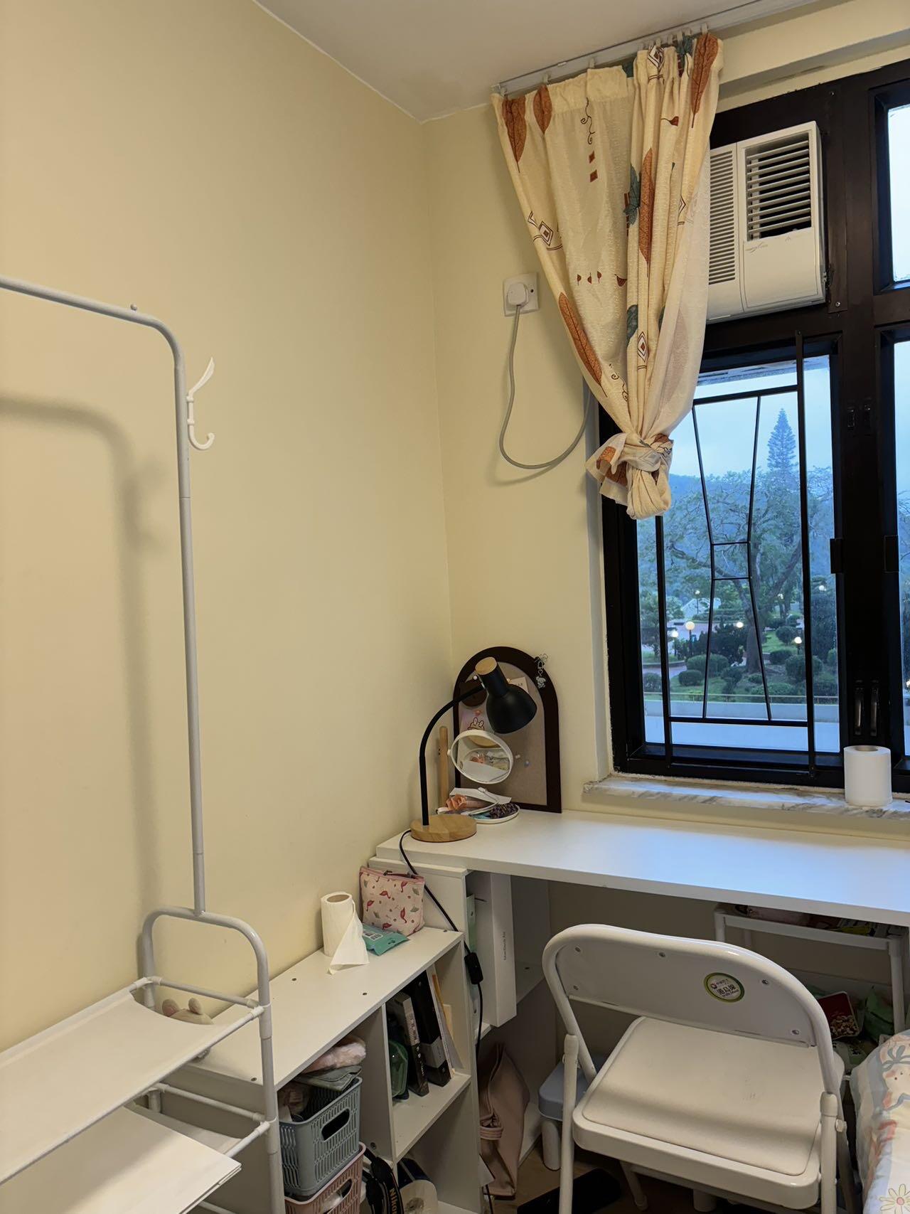 个人转租！香港南区置富花园三室无厅长小房转租！性价比超高，拎包入住。