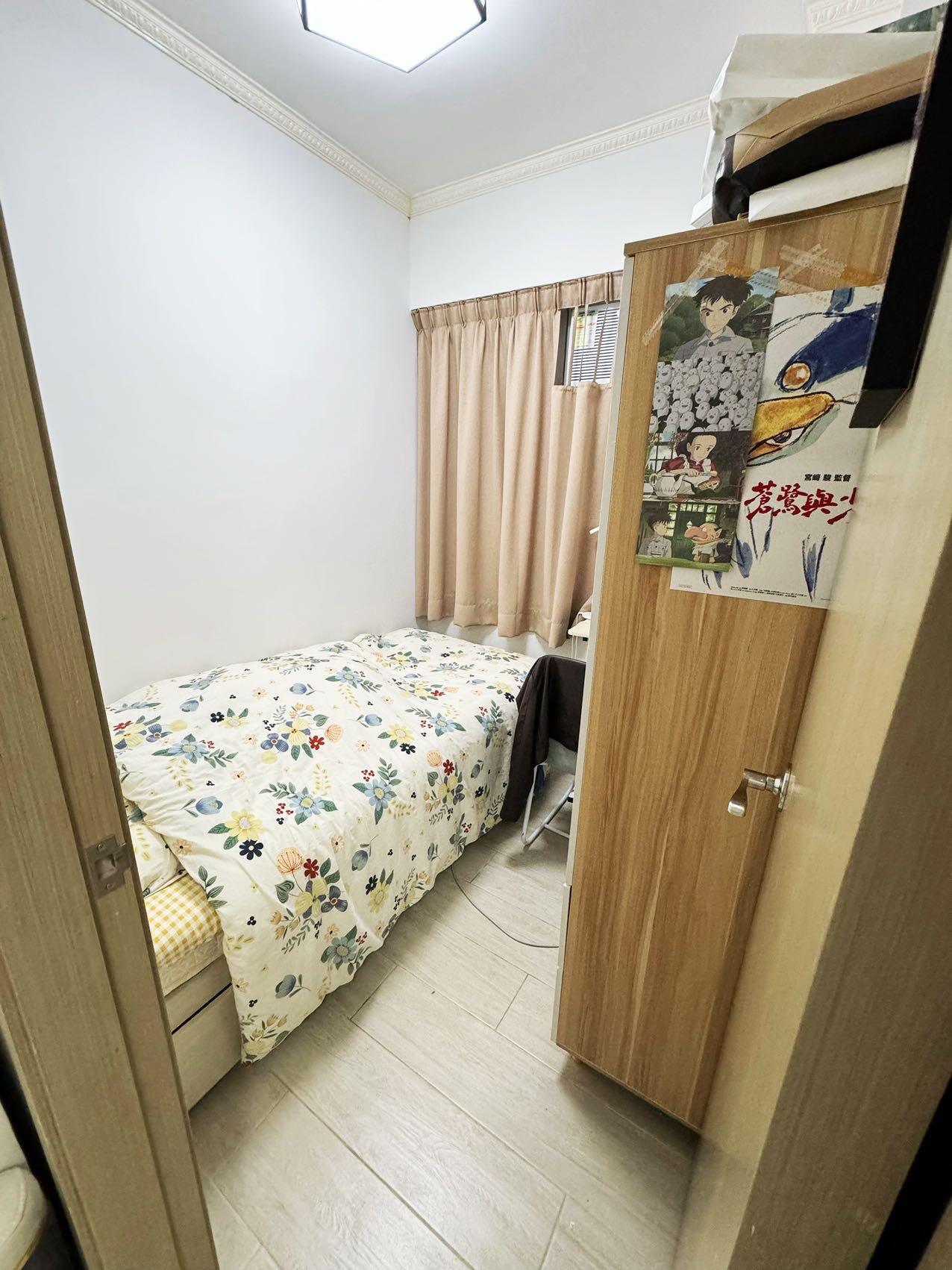 港大地铁B1口合租单人间转租限女生