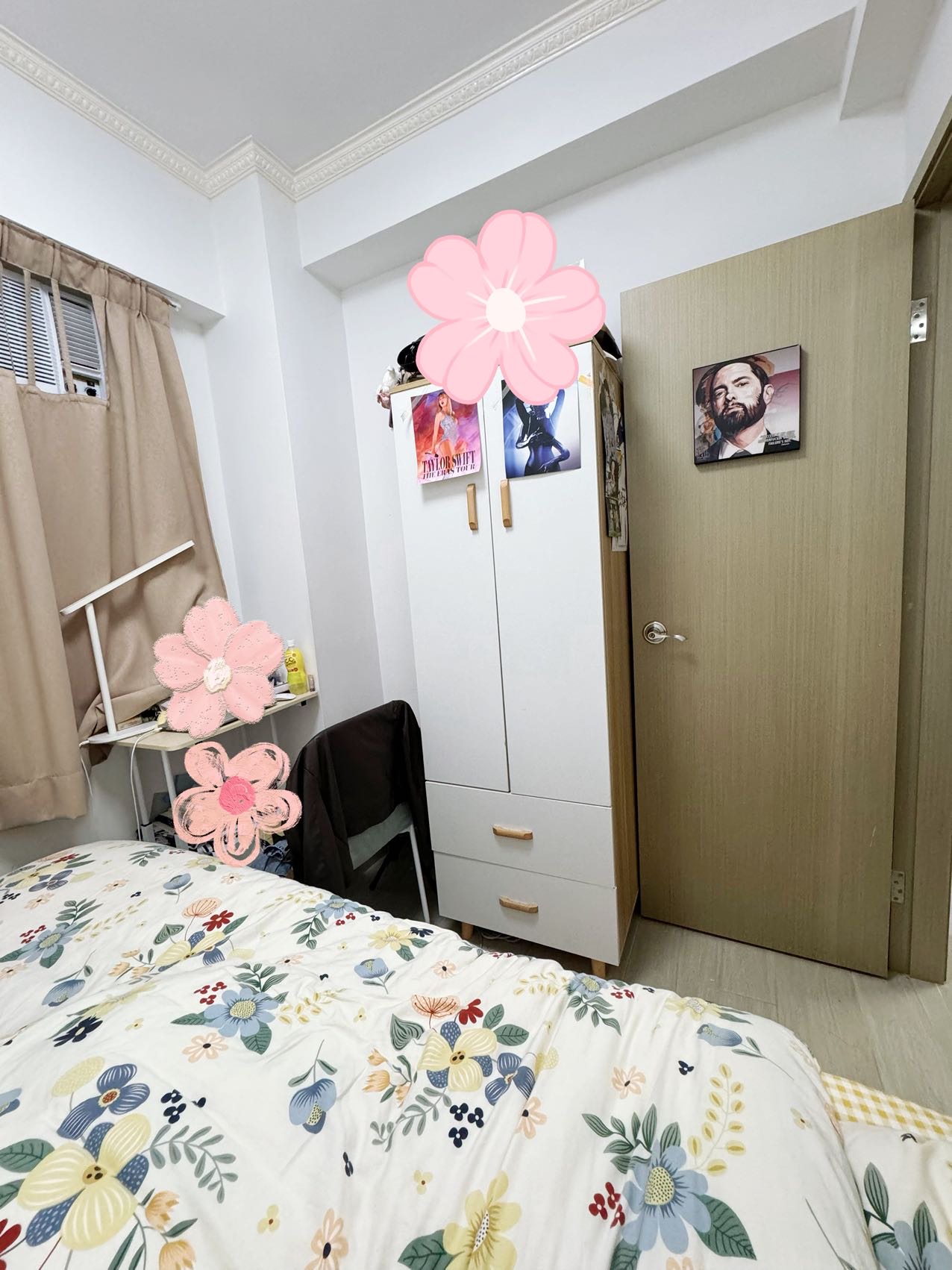 港大地铁B1口合租单人间转租限女生