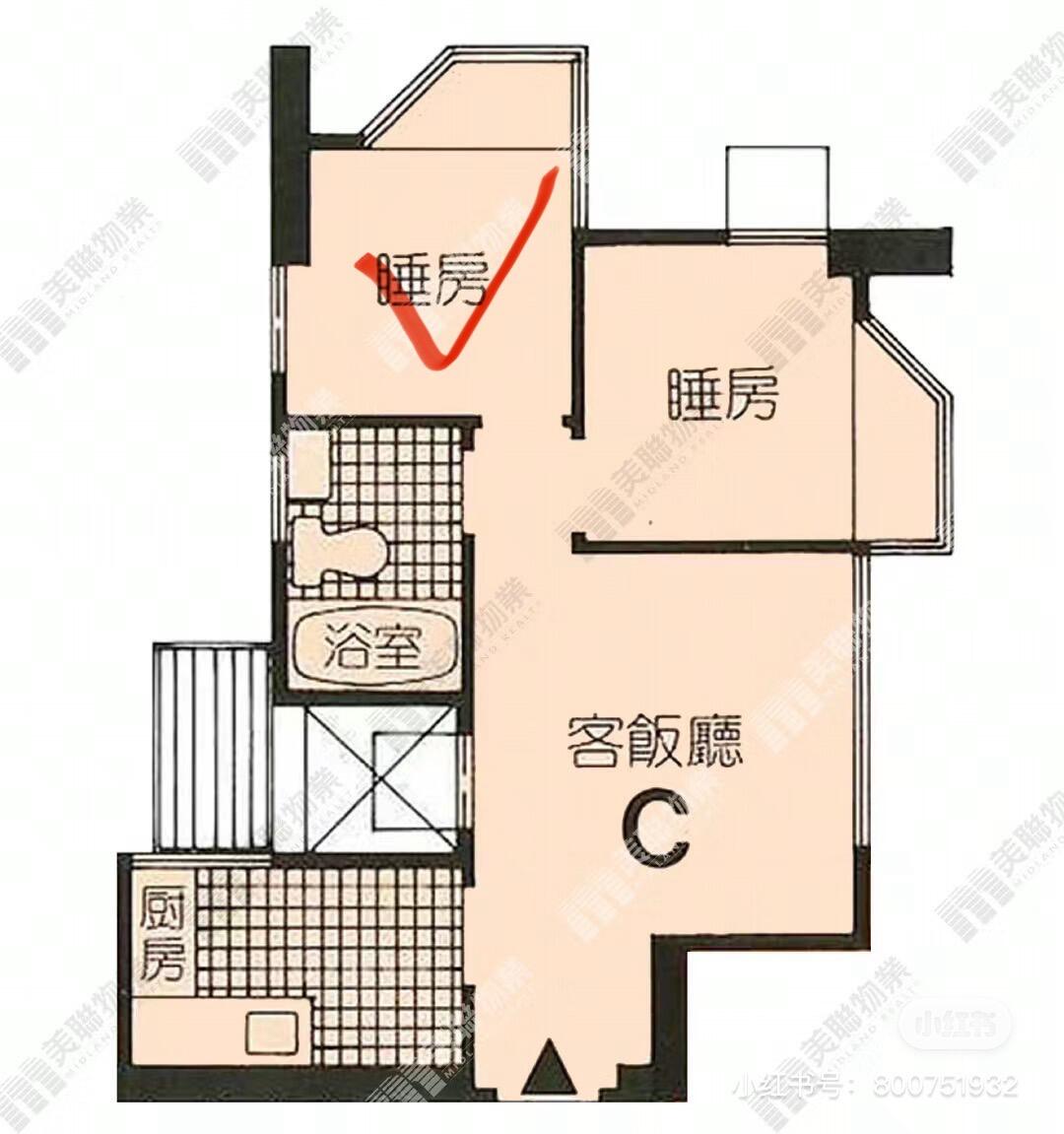 大围站金禧花园转租