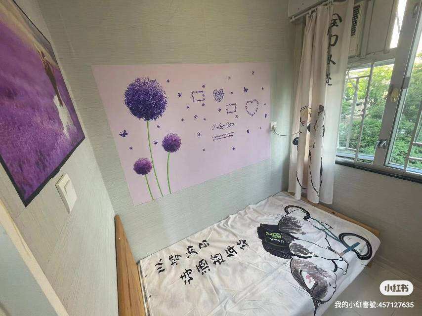 两房一厅，只住两人，大围地铁口附近，光线足，空气好，拎包入住