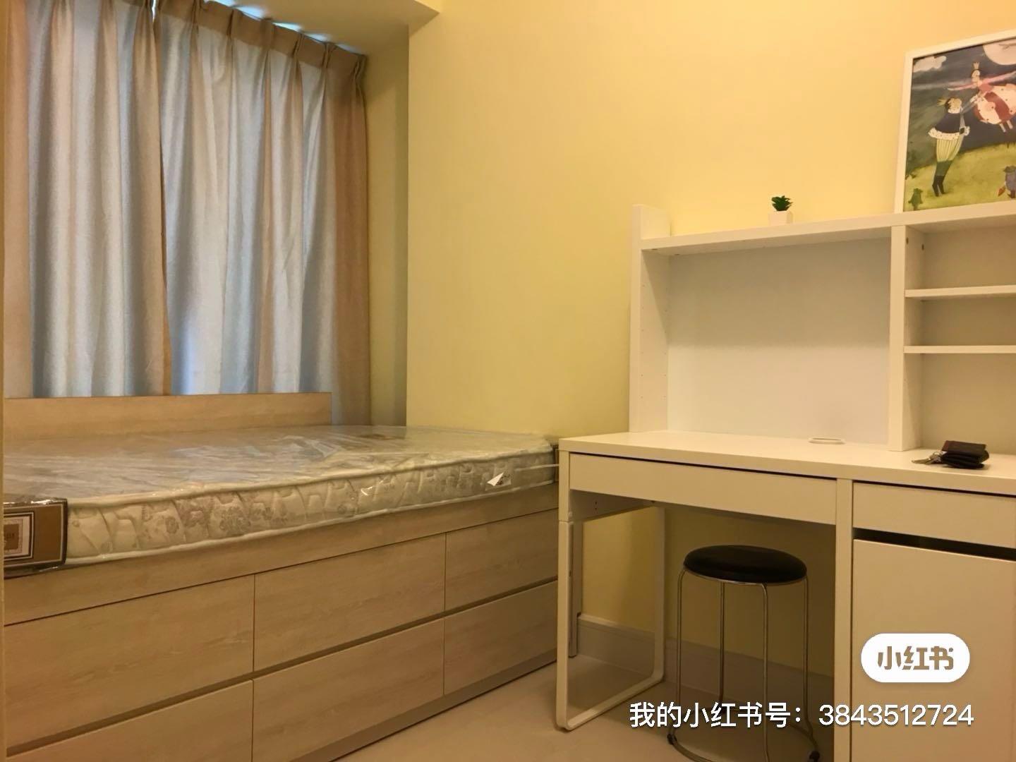 大次臥彩光房！落地大玻璃窗，拎包入住，享豪華會所，基本全包，免中介費，只租女生