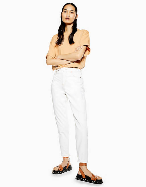 Topshop Mom牛仔裤 25寸腰