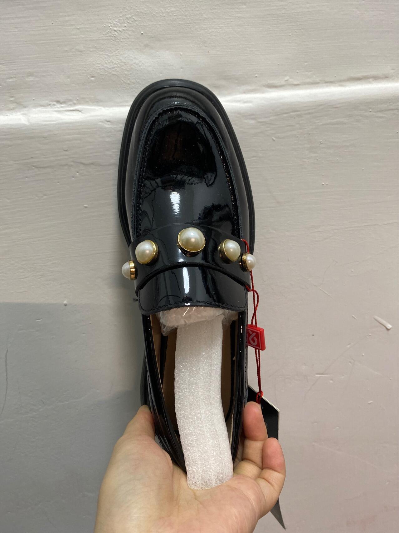 乐福鞋，全新真皮