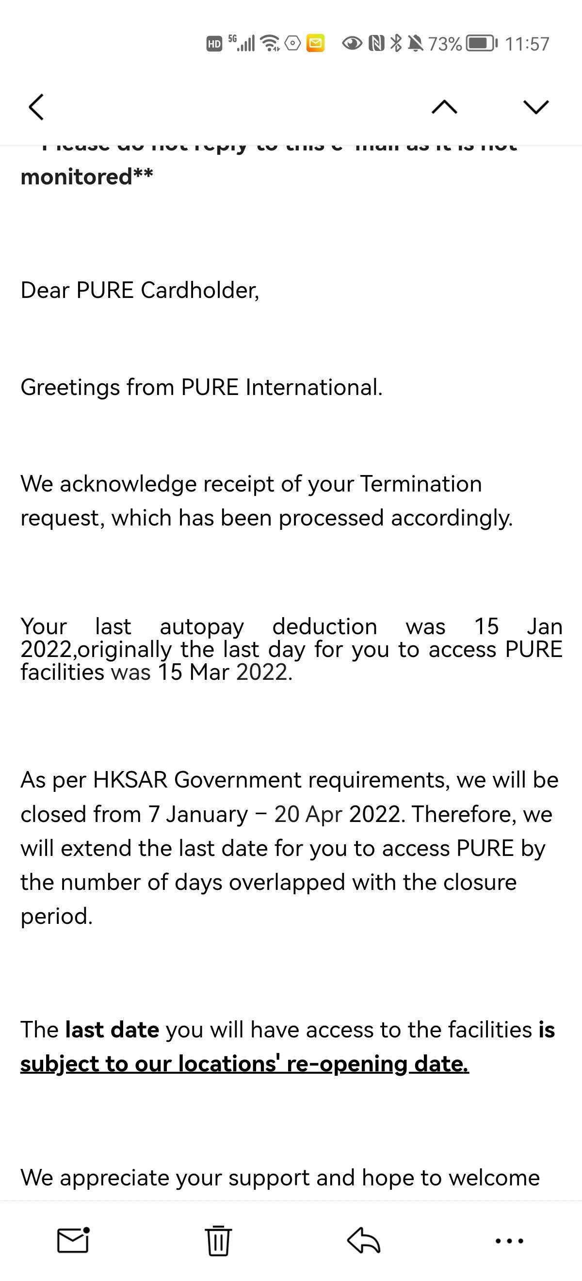 pureyoga全港通用半年卡