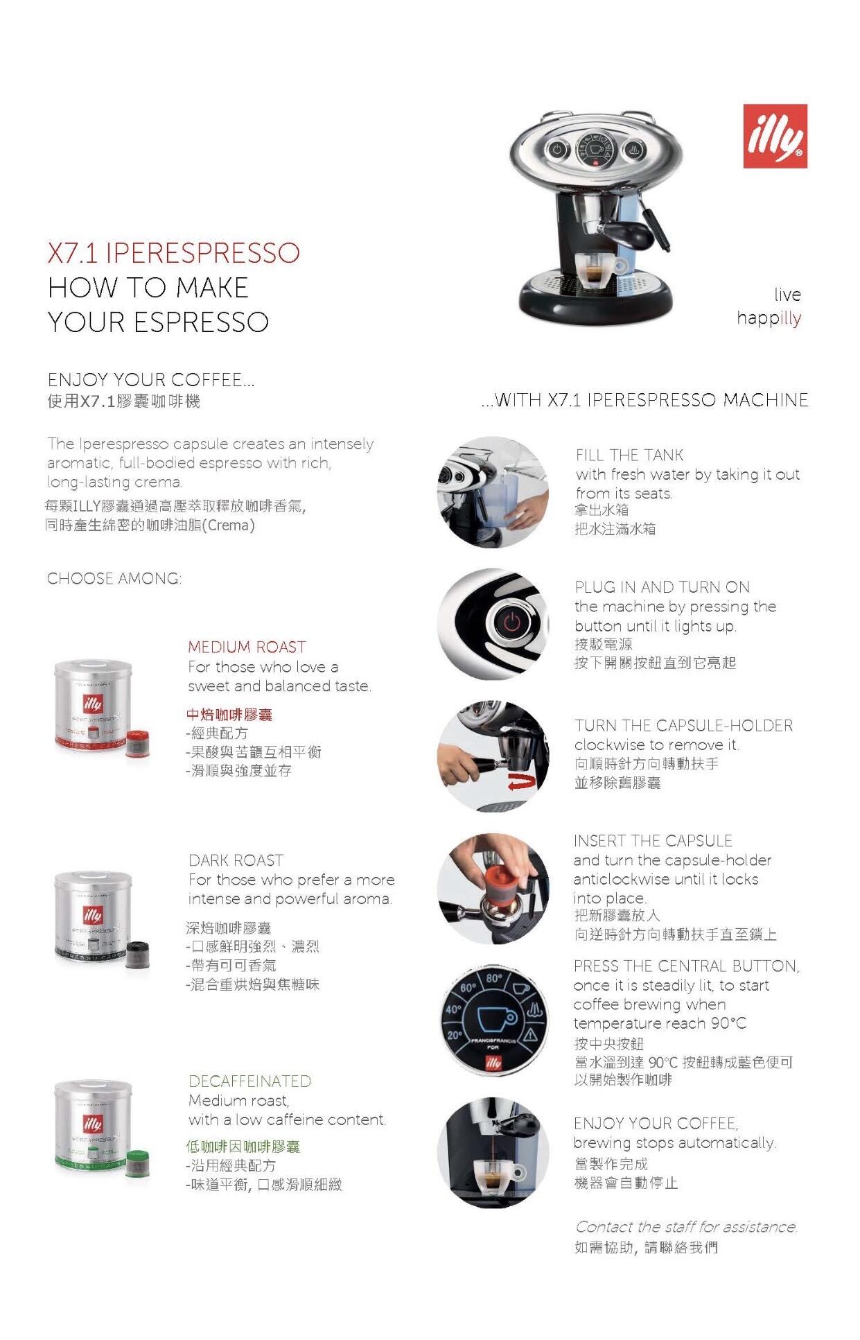 全新意大利ILLY咖啡机7⃣️折出