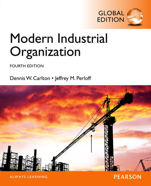 Modern Industrial Organiztion, Global Edition 4ed 买书送收纳笔筒