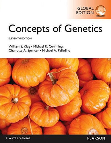 Concepts of Genetics, Global Edition 11ed 买书送收纳笔筒