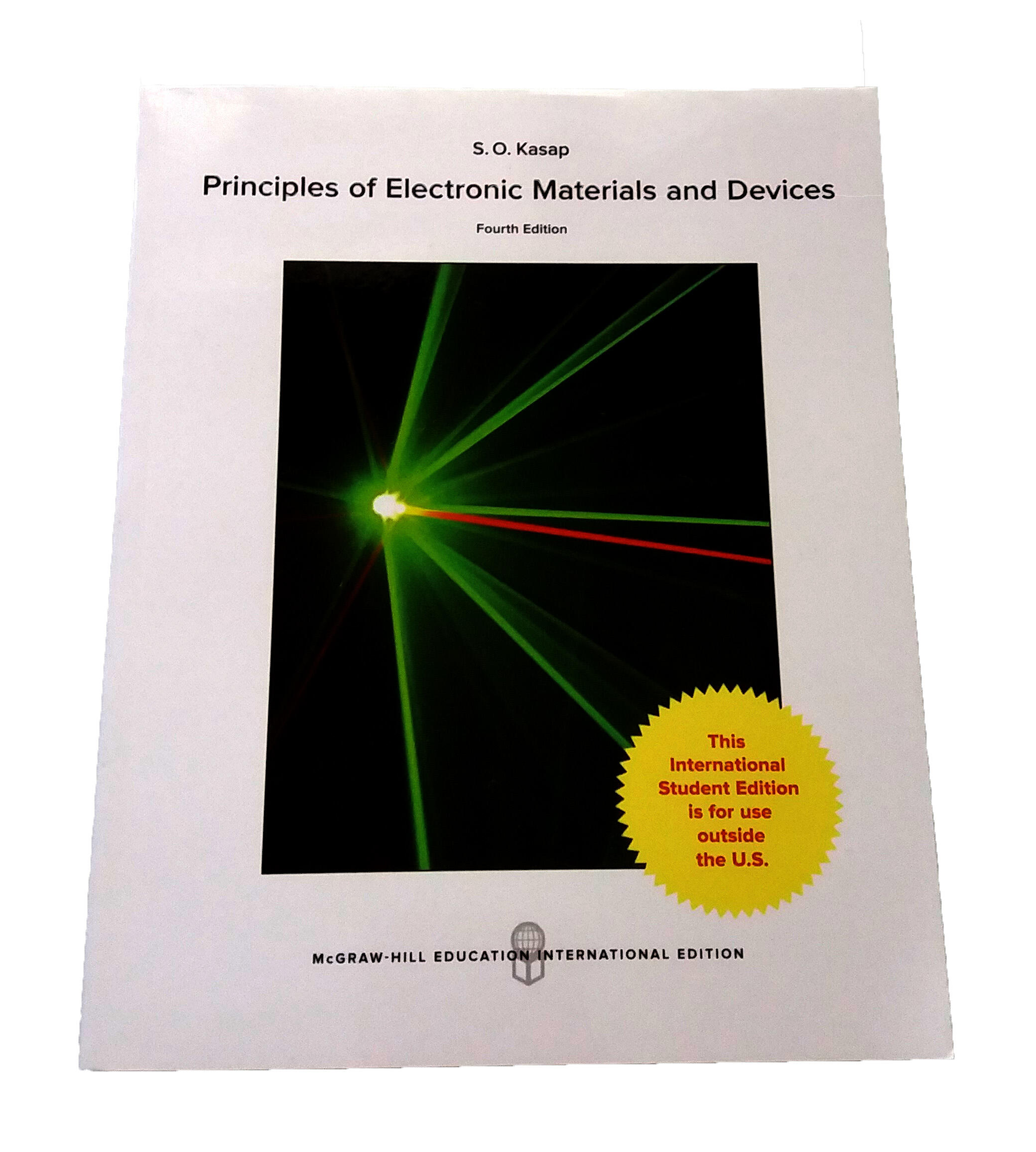 Principles of Electronic Materials and Devices , International Edition 4ed 买书送收纳笔筒
