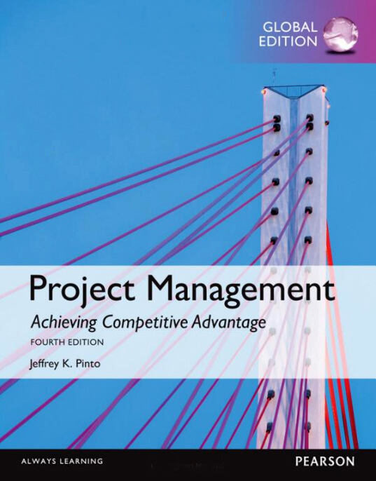 Project Management: Achieving Competitive Advantage Global Edition 4ed 买书送收纳笔筒
