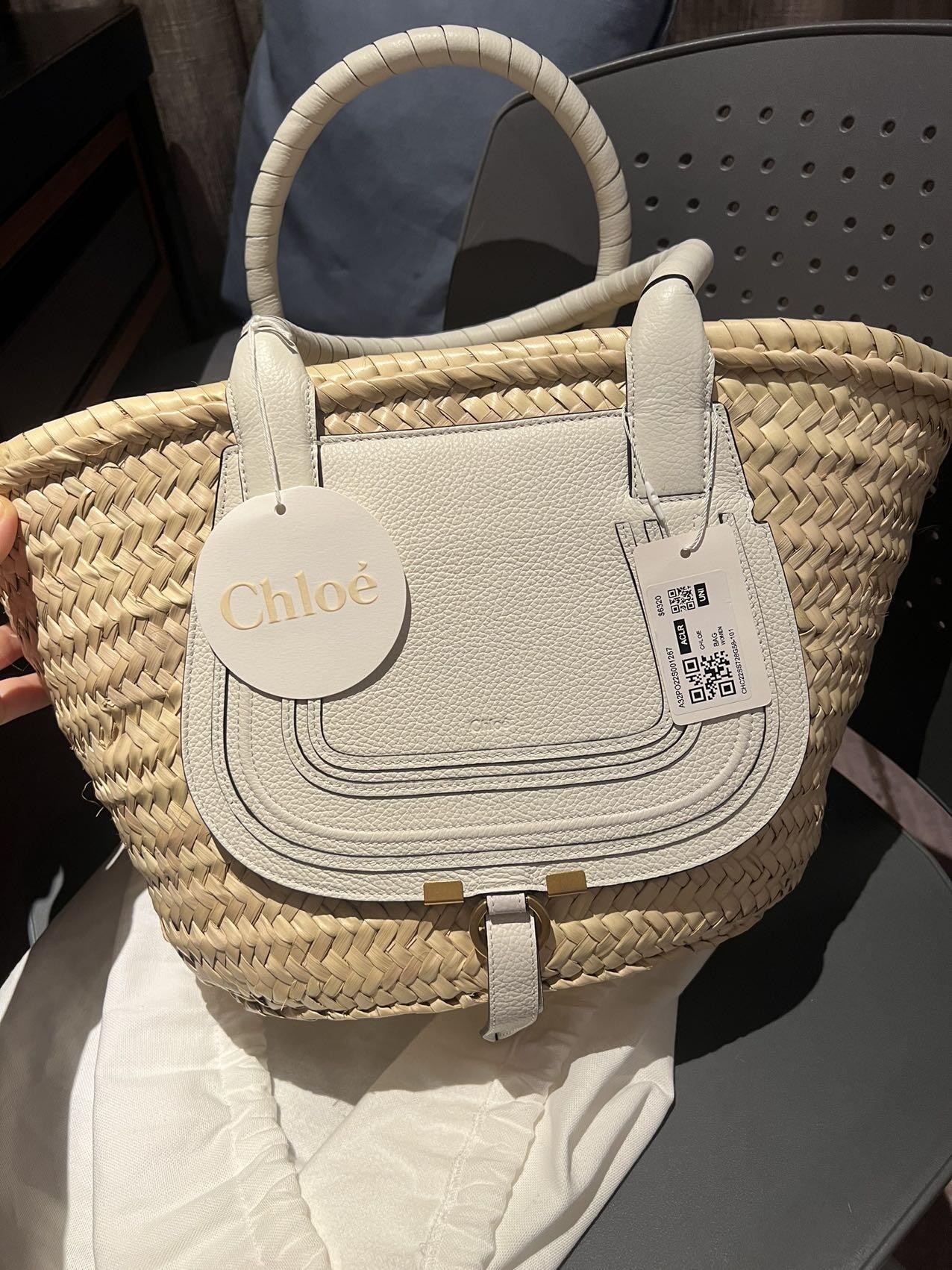蔻依Chloe篮子包