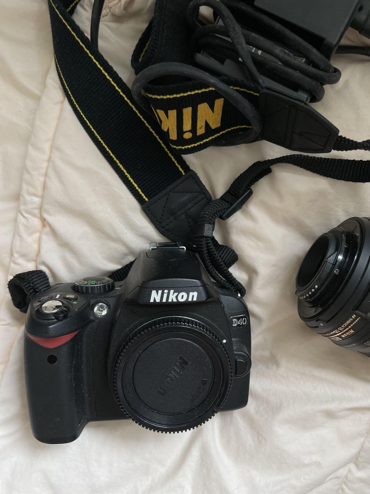 尼康D40 相机、Nikon镜头