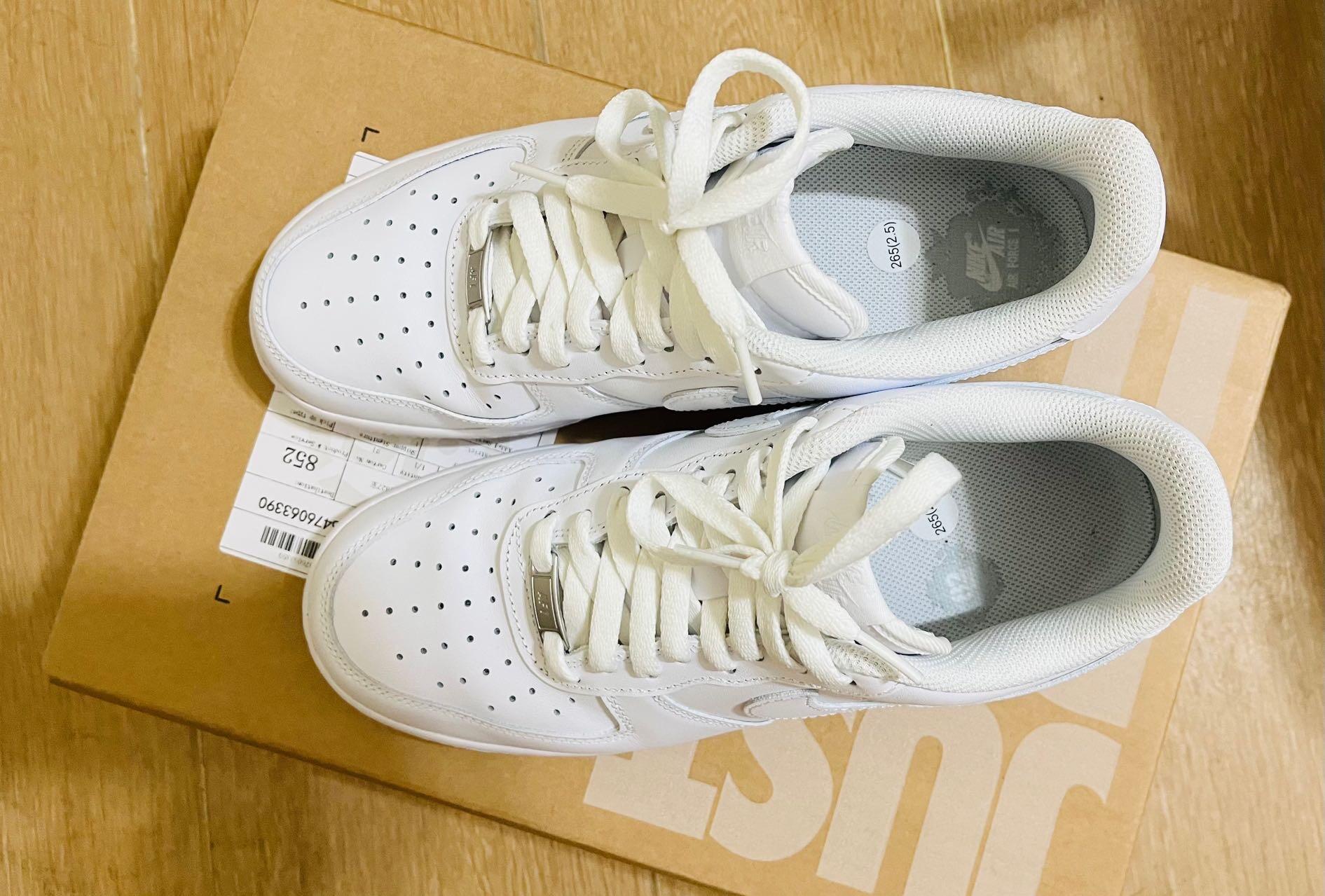 Nike Air Force 1 ‘07纯白