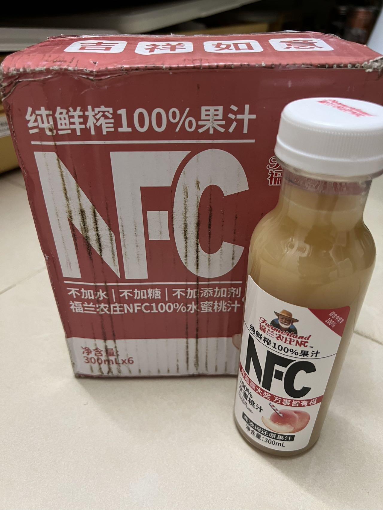 NFC水蜜桃汁100%