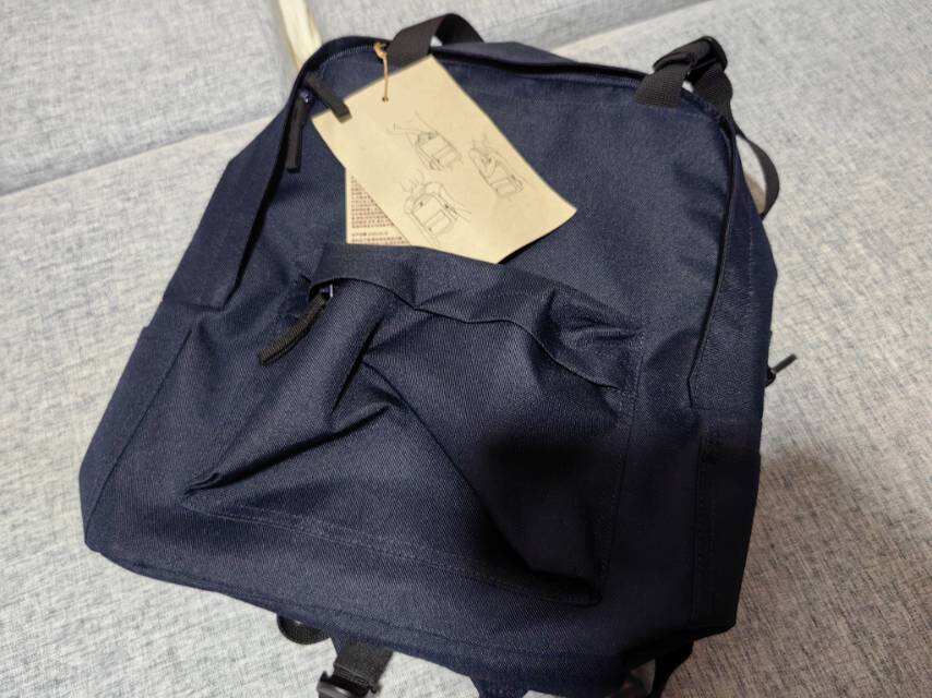 Muji 无印良品背包单肩包两用