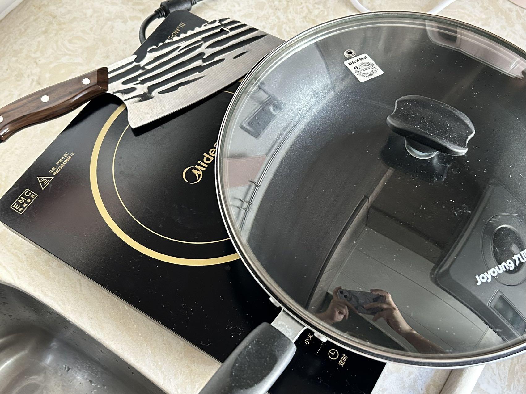 电磁炉炒锅巨好用的菜刀