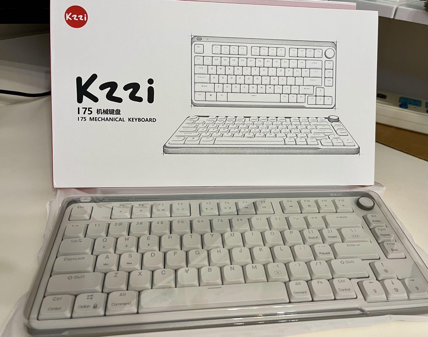 全新珂芝i75青春版轻压力矮轴键盘