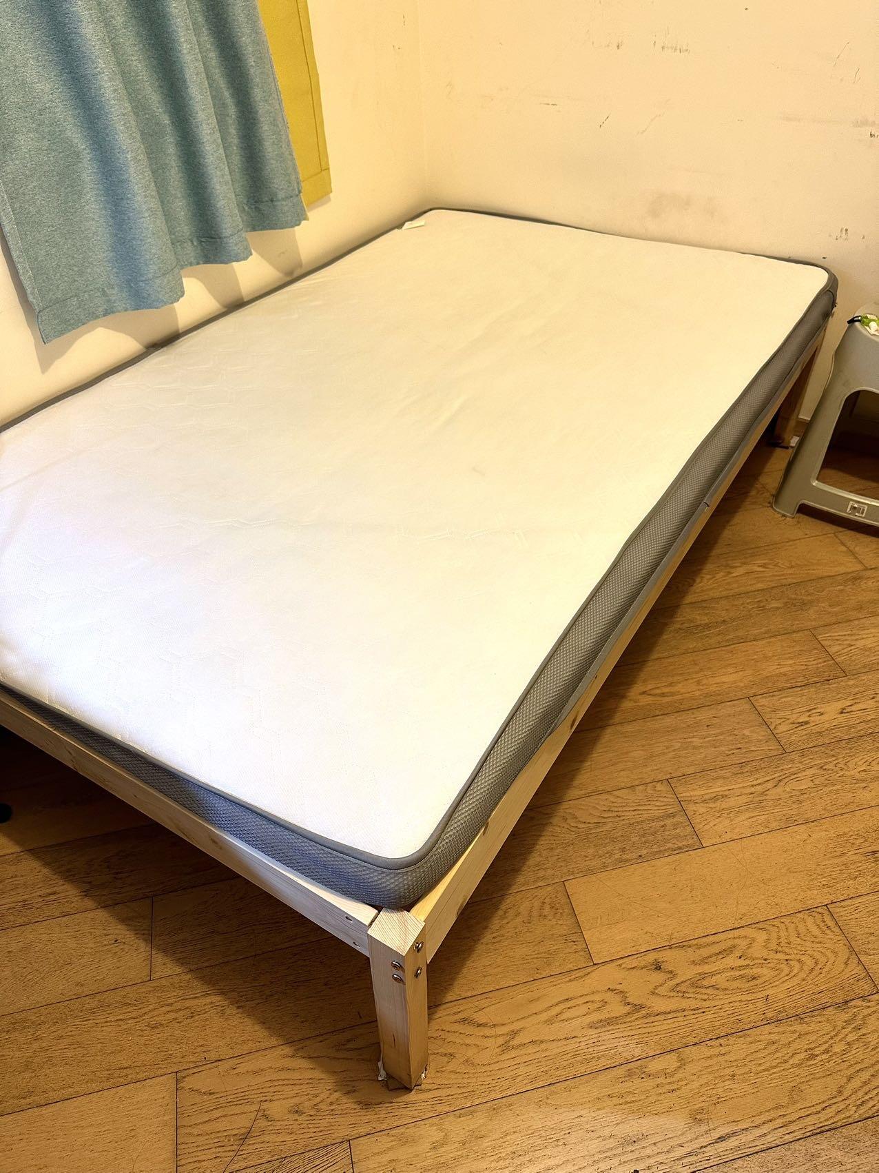 1.2*1.9m床加床垫