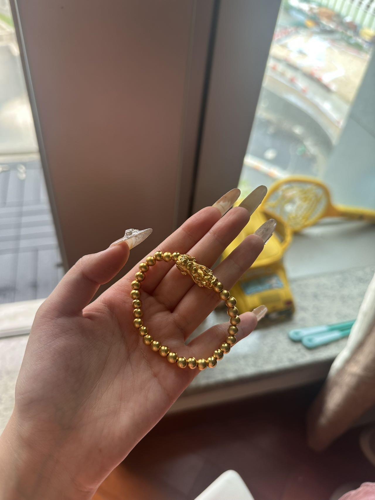 貔貅沙金手链