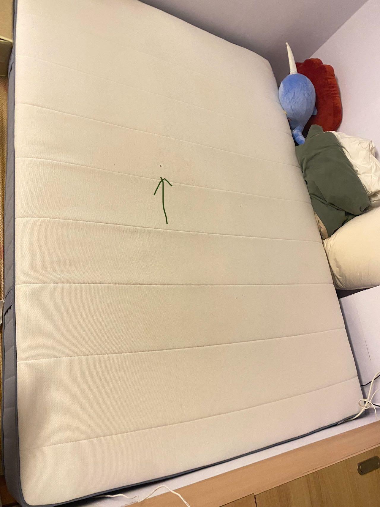 宜家小双人床垫