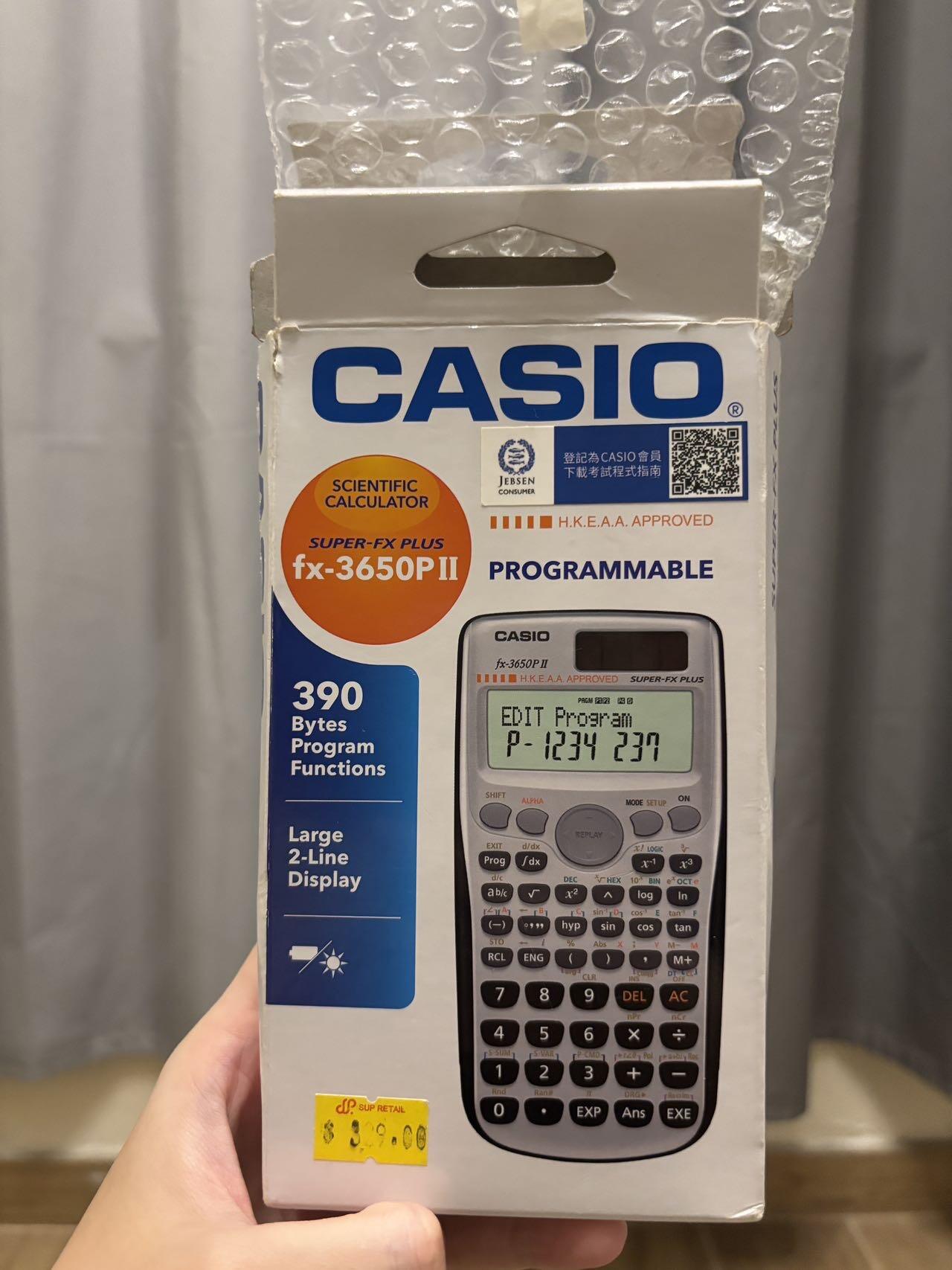 考试专用卡西欧计算器