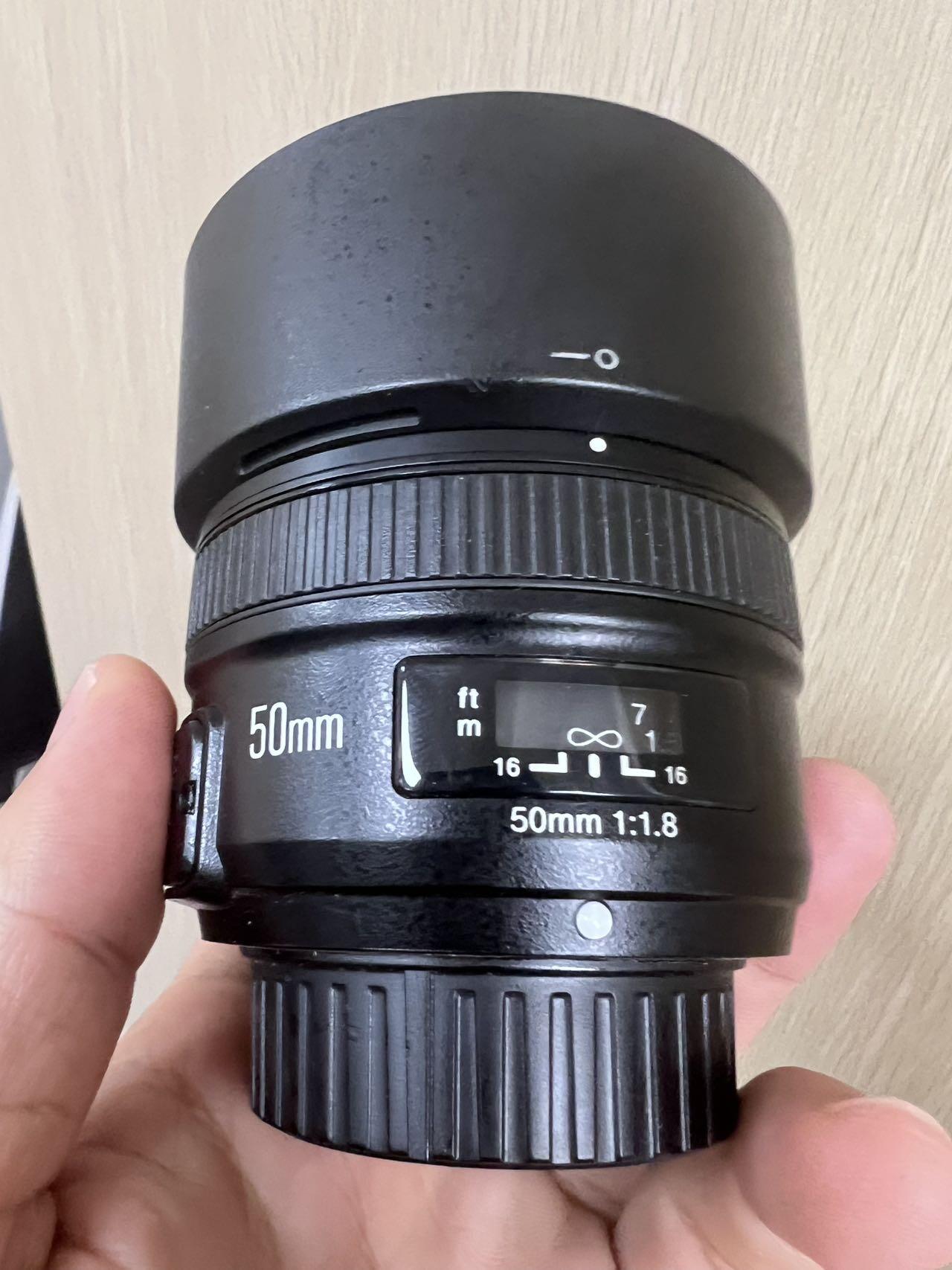 永诺50mm定焦镜头尼康口