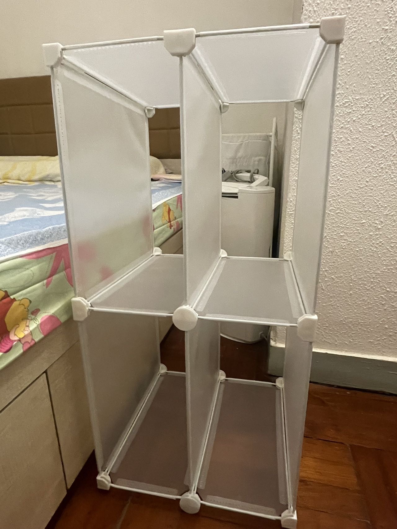 简易塑料置物架