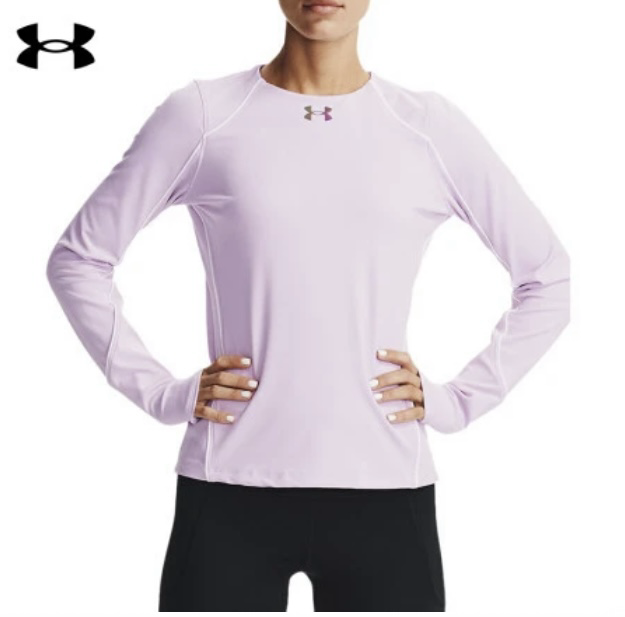 安德玛 紫色长袖运动衣