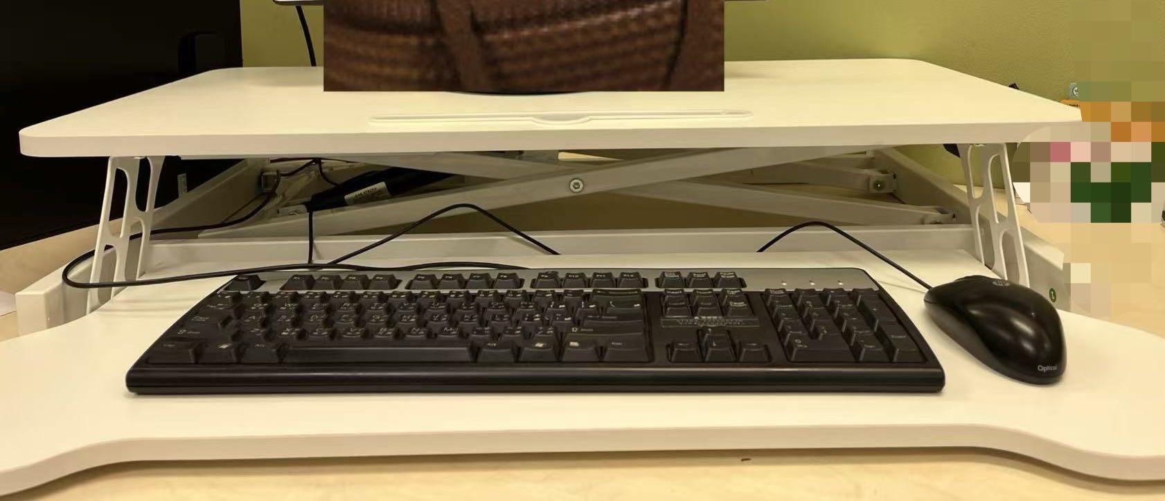 预出可升降电脑桌可拆卸