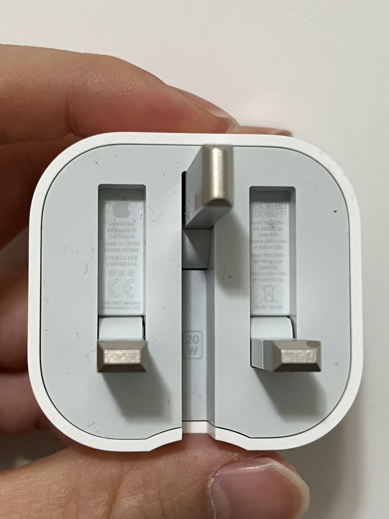 苹果20W充电头typeC