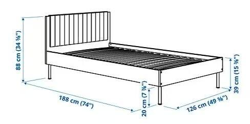 宜家床架 + 床褥