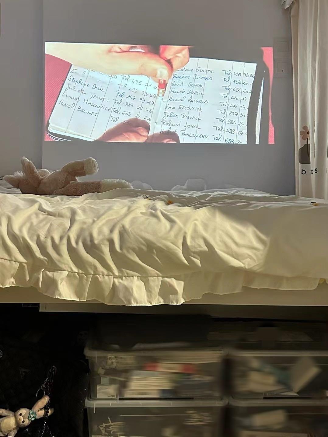 定制床架和床垫（底下可放巨多东西）