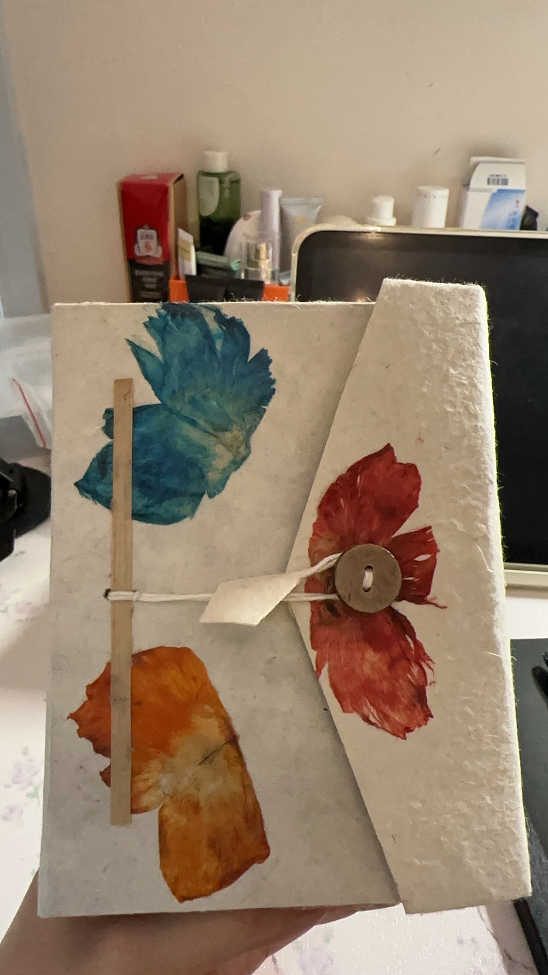 手工纸笔记本古老纸艺特色礼物