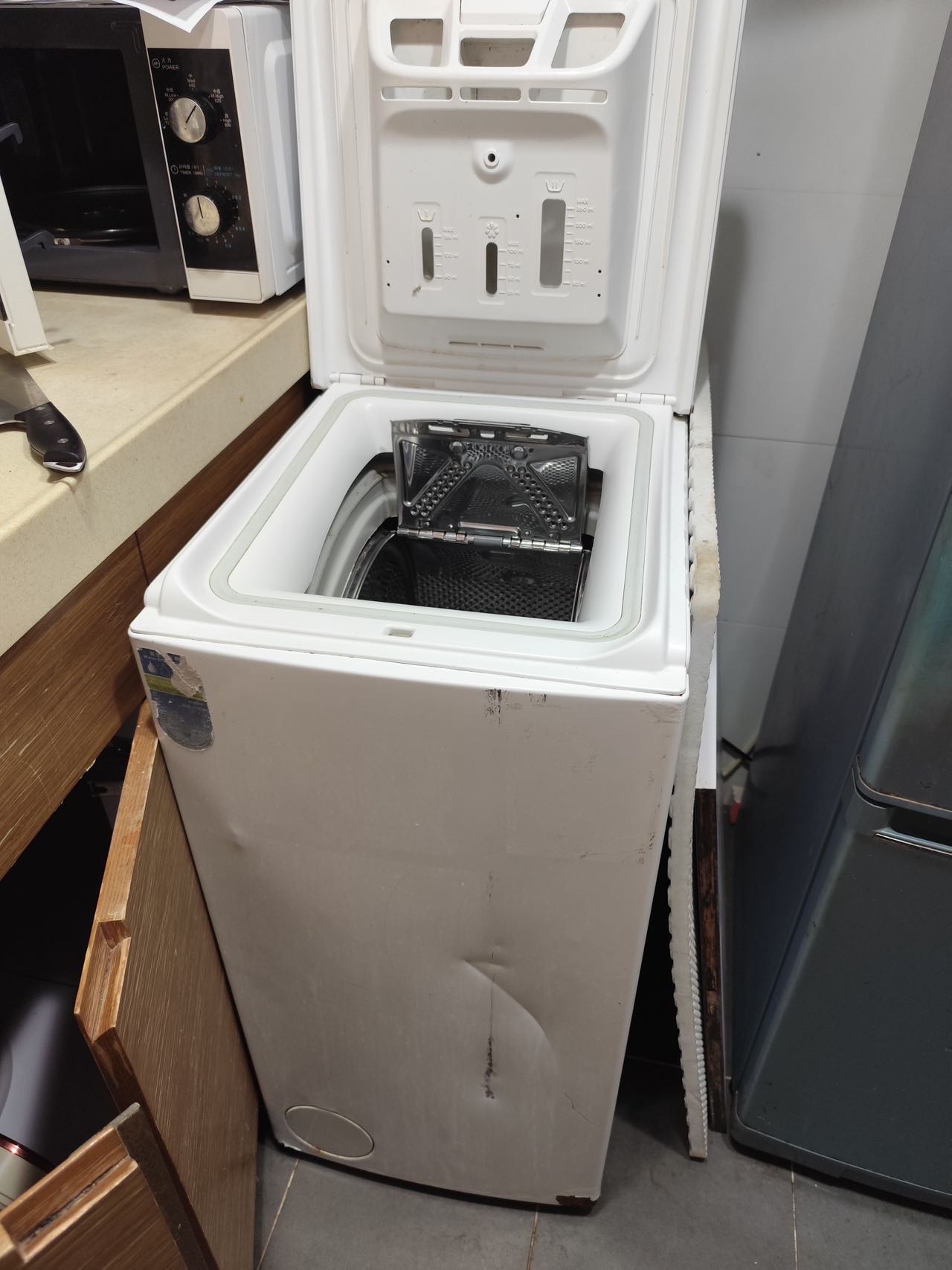 whirlpool洗衣机外观战损功能完好