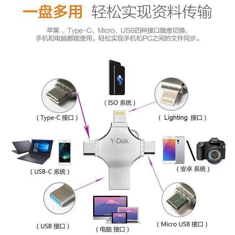 1T四合一多用便携移动硬盘