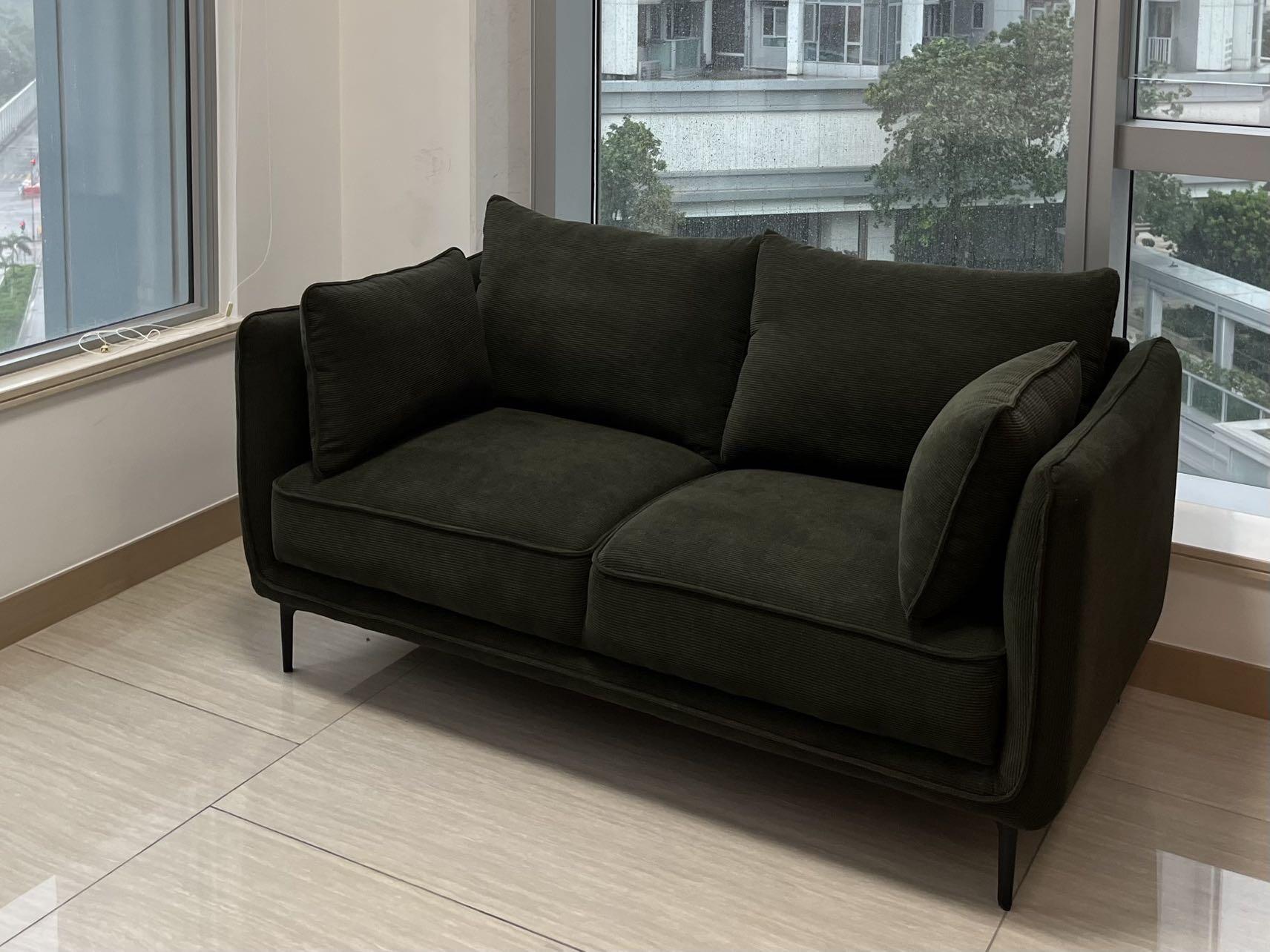 双人沙发Indigo Living 墨绿色