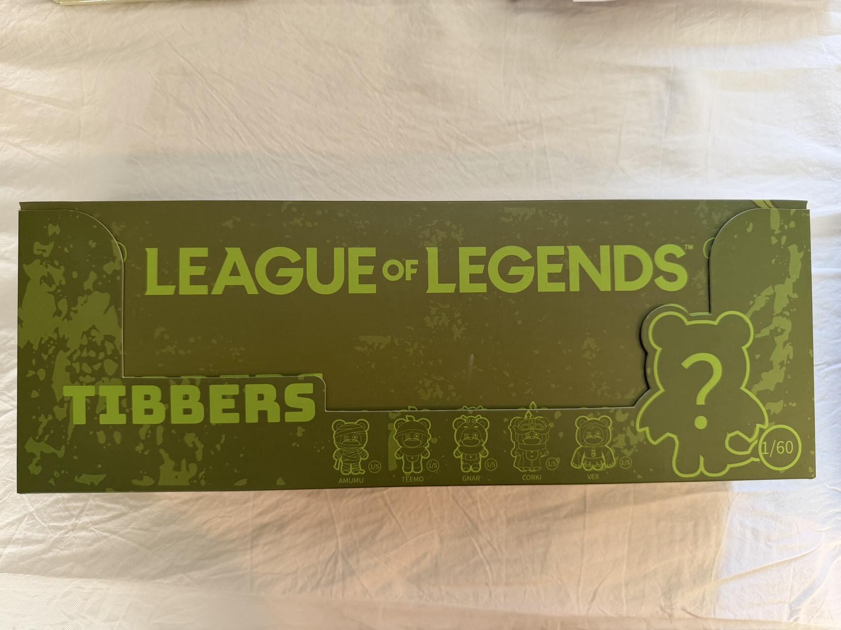 2025英雄联盟LOL与 Tibbers联名盲盒