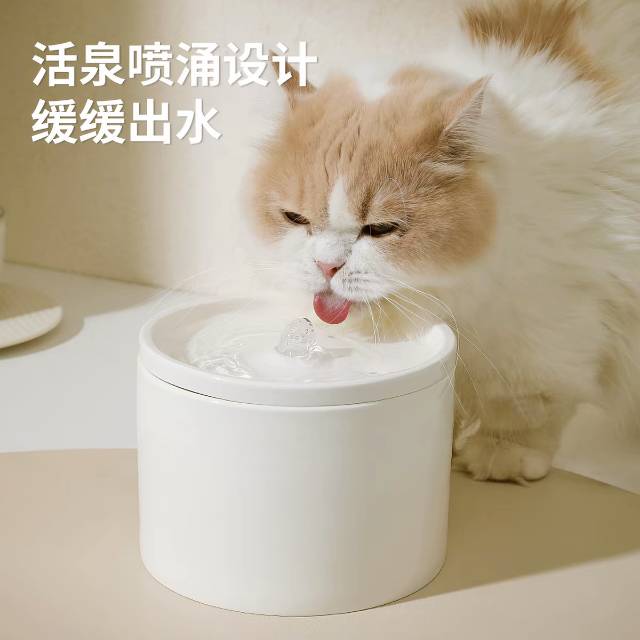 自动陶瓷猫水碗
